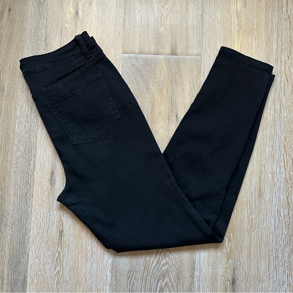 Needle & Cloth Black High Rise Skinny Jeans Jeggings Lightweight Stretch -Size 8 - Picture 8 of 11